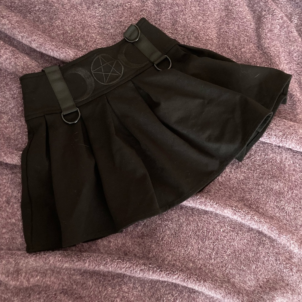Widow Pentagram Skirt from Dolls Kill